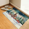 thumbnail image 3 of Merry Christmas Santa Reindeer Antlers Belgian Malinois Sleigh Xmas Winter Holiday Doormat Sheepdog Dog Lover Gifts Indoor Outdoor Welcome Mat - 00023, 3 of 5