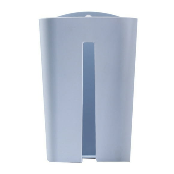 Coofit Support de papier de rouleau de distributeur de sac à ordures fixé au mur d'épargnant de sac en plastique pour la maison