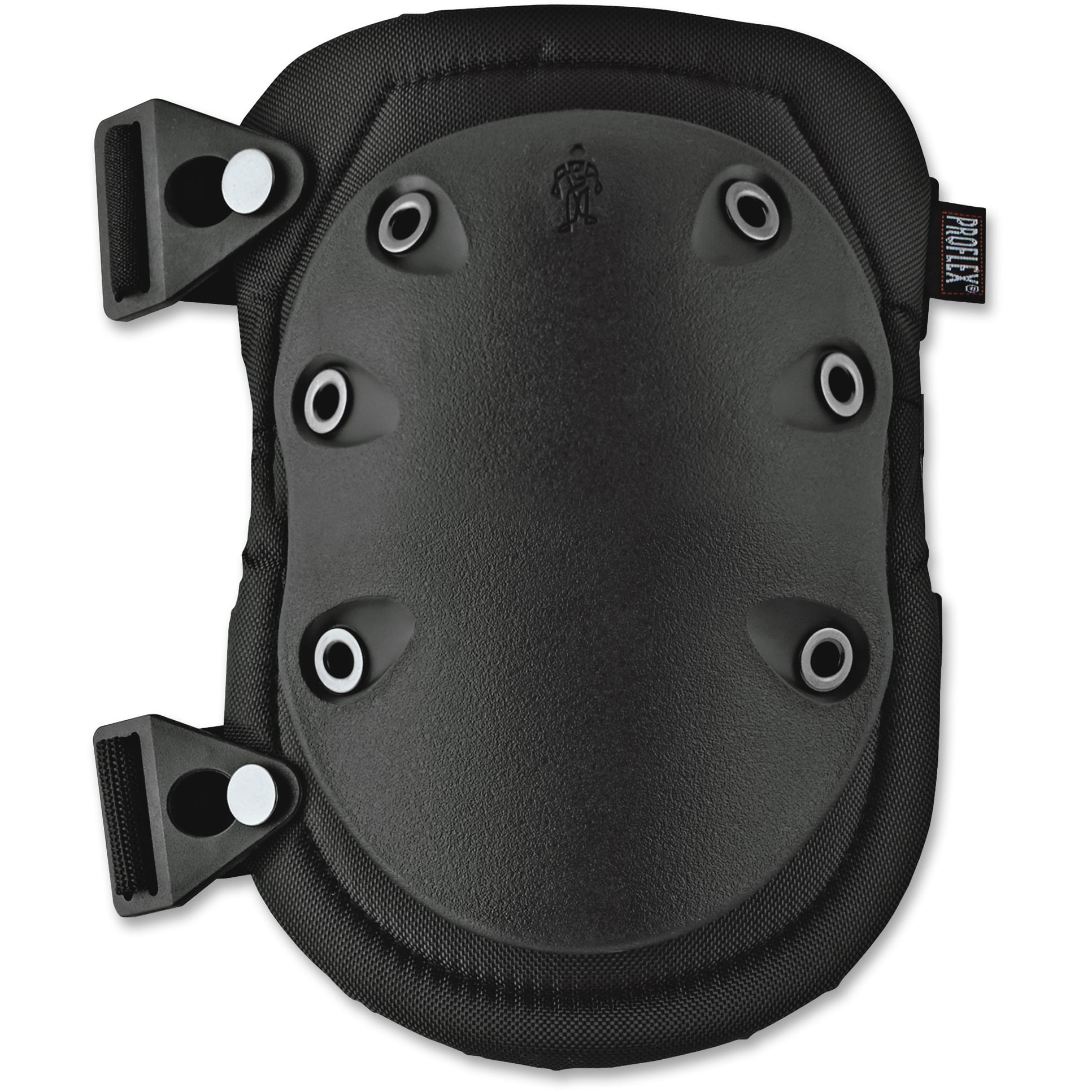 Ergodyne Wide Slip Resistant Rubber Cap Knee Pad, Black, 2 Pair (Quantity) by Tenacious Holdings, Inc