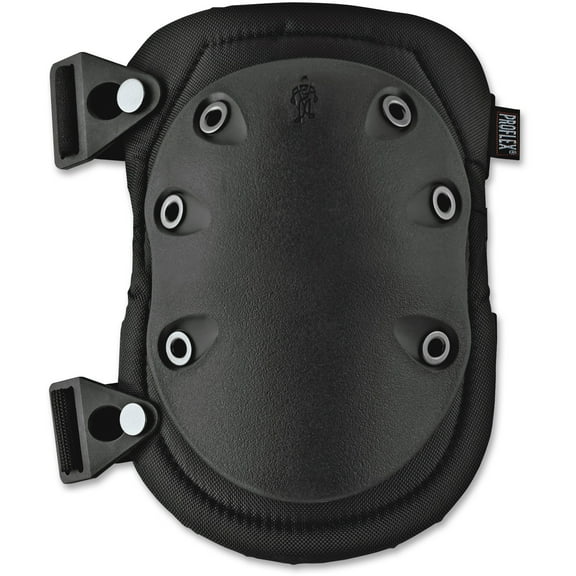 Ergodyne ProFlex 335 Slip Resistant Rubber Cap Knee Pads, Buckle Closure