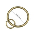 thumbnail image 3 of Uxcell Metal 32mm Inner Dia Bronze Curtain Rings 14 Pack, 3 of 6