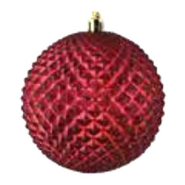 Vickerman N188419D Boule de Noël Pailletée Durian 2.75 Po. 12 par Sac