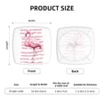 thumbnail image 6 of Uemuo Flamingo Pattern Waterproof Square Couch Cushion Covers, Magic Sofa Covers Washable, Stretch Sofa Seat Cushion Slipcovers, 6 of 9