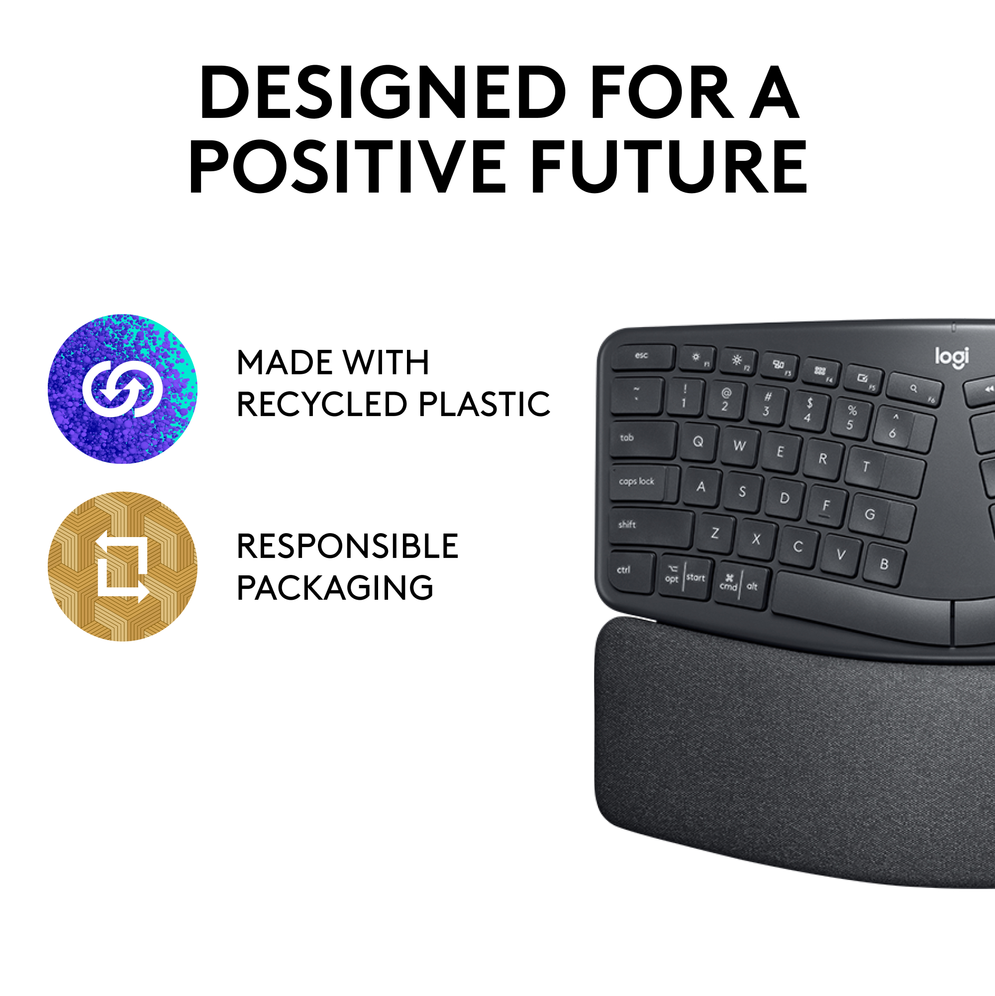 Logitech ERGO K860 Wireless Split Ergonomic Keyboard photo 3