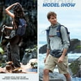 thumbnail image 5 of Compact & Lightweight Hiking Backpack 15L capacity. Perfect for day trips, travel, and daily use. Durable, water-resistant, with multiple pockets., 5 of 8