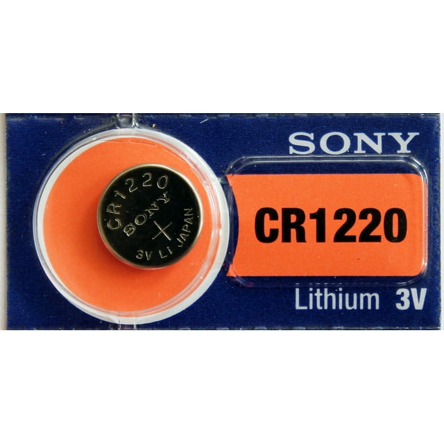 Sony CR1220 Piles de Montre en Forme de Pièce au Lithium 3 Volts (3 Piles)