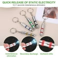 thumbnail image 3 of Anti-Static Keychain Magnetic Head Car Static Human Body ESD Tool Electricity Discharge Remover Keychains for Car Door House, 3 of 5
