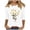 White, variant on Women Blouse 3/4 Sleeve Petite, Work Out Shirts Gym Loose Graphic White Tees Slim Fit Women Summer Tops 2025 Tee Shirts Womens Graphic my orders
