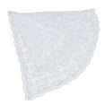 thumbnail image 3 of Velo de encaje floral para cubrir la cabeza, mantilla, bufanda corta para novias., 3 of 6
