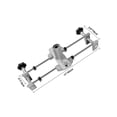 thumbnail image 2 of VEVOR Kit de abridor de orificios para cerradura de puerta de 16 piezas, kit de montaje de puerta de mortaja de cerradura con 3 cortadores y accesorios de acero de tungsteno, herra, 2 of 4