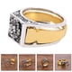 thumbnail image 5 of BRIGHTFUFU Anillo en relieve Compartimento secreto Cineceto Compartimento Memorial Joyería, 5 of 8
