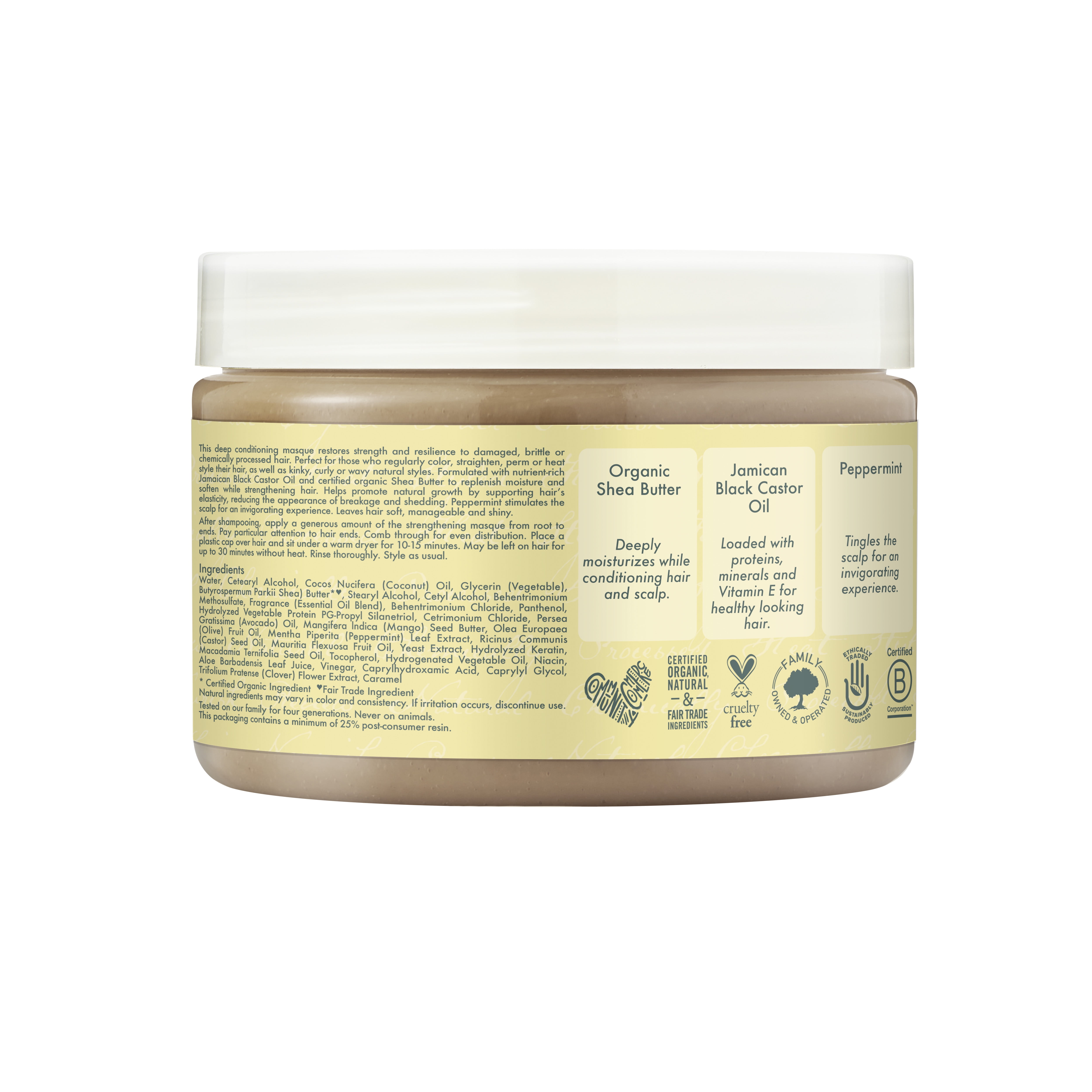 Sheamoisture Treatment Masque Strengthen Restore 12 Oz