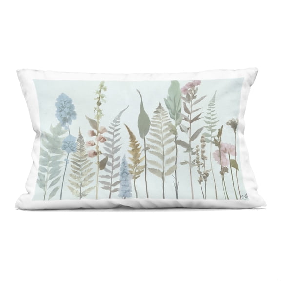 Stupell Industries Cool Toned Fall Botanicals Decorative Printed Throw Pillow, design by Elizabeth Medley