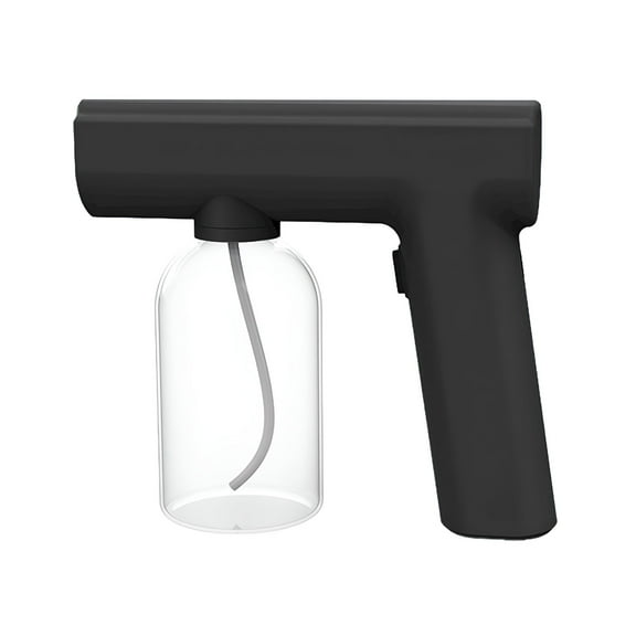 HIBIBUD Portable Fogger Machine Handheld Rechargeable Steam Sprayer for Home Garden Black Spray