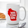 thumbnail image 6 of CafePress - Wisconsin - 15 oz Ceramic Large White Novelty Mug, 6 of 6