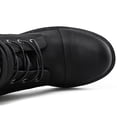 thumbnail image 6 of GLOBALWIN Black Combat Boots For Women Knee High 8.5M, 6 of 7