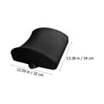 thumbnail image 4 of Monyance Lumbar Support Pillow 1pc Car Lumbar Supporting Pillow Professional Memory Lower Back Seat Cushion(13.39X12.6X4.72Inches), 4 of 10