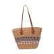 thumbnail image 4 of Bolso de hombro para mujer, bolso bandolera, bolso tote portátil, bolso de playa tejido para el trabajo. Azul caqui, 4 of 9