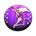 thumbnail image 2 of Hazbin Hotel Angel Dust Dance Spare Tire Cover Universal Wheel Tire Cover Dust-Proof Waterproof Tire Protectors Accessories, 2 of 6