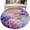 Beige, variant on Round Rugs 3.3Ft, Pink Purple Floral Round Area Rug Washable Indoor Throw Carpet, Spring Hydrangea Flower Fantasy Botanical Soft Non Slip Circle Rug for Laundry Room Patio Home Decor Aesthetic