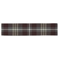 thumbnail image 4 of MKHERT Tartan Tiles Table Runner for Office Kitchen Dining Room Wedding Party 16x72 inch, 4 of 4