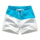 thumbnail image 1 of pstuiky Pantalones cortos para hombre, Pantalones cortos transpirables de color liso para hombre, informales, para vacaciones, con bolsillos Pantalones cortos de golf, 1 of 3