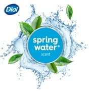Dial Antibacterial Bar Soap, Refresh & Renew Spring Water Deodorant Bar, 4 oz (12 Bars)