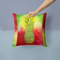 thumbnail image 2 of Carolines Treasures 8395PW1414 Pineapple Fabric Decorative Pillow , 14Hx14W, multicolor, 2 of 4