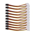 thumbnail image 2 of 10 Uds Molex (4 pines) a PCI-E (6 pines) conector adaptador convertidor de energía, 2 of 6