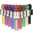 ETERSTARLY Wireless Bluetooth Karaoke Microphone for Kids, 5in1 Portable Handheld Karaoke Mic