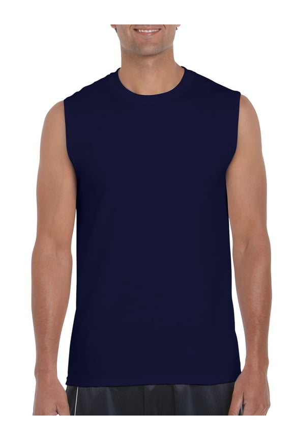 Ultra Cotton Men's Classic Sleeveless T-shirt