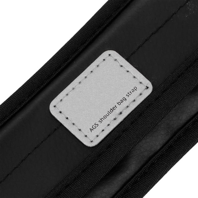 Guitar Strap Pad, Bag Shoulder Pad Backpack Accessory Black TPU And Polyurethane Fiber For Hiking For Weight Bearing Walking For Mountaineering For Camping