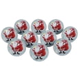 thumbnail image 1 of IBA Indianbeautifulart Red Santa & Gifts Christmas 2 Inches Ceramic Drawer Door Knobs Round Cabinet Furniture Knobs Handle Pull, 1 of 1