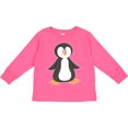thumbnail image 3 of Inktastic Cute Baby Penguin Boys or Girls Long Sleeve Toddler T-Shirt, 3 of 5