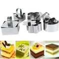 thumbnail image 3 of Pastel De Acero Inoxidable, Cortadores De Galletas De Ratón Con Tapa De Empuje, Cortadores De Galletas De Fondant Diy, Herramientas Para Hornear Para Decoración De Pasteles Guardurnaity HA043638-05, 3 of 6