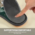 thumbnail image 6 of IAUYY Memory Foam House Slippers Suitable for Both Men and Women. Comfortable, Anti-Slip Plush Flat-Bottomed Slippers The Best Holiday Gift Forest Illustration, 6 of 9