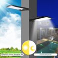 thumbnail image 4 of Kuymtek 48 LEDs Solar 3 Modos IP65 Luces con sensor de movimiento Lámpara de pared para exteriores (Negro) Kuymtek Iluminación del hogar multifuncional, 4 of 9
