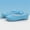 Blue, variant on Girls Ballet Practice Flats No Tie Solid Canvas Soft Sole Dance Shoes For Big Kids Yoga Gymnastics Cat Paw Slippers, Blue