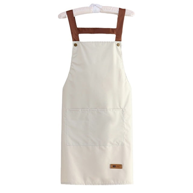 Delantal de poliéster ajustable, impermeable y resistente al aceite, 71 x 67 cm