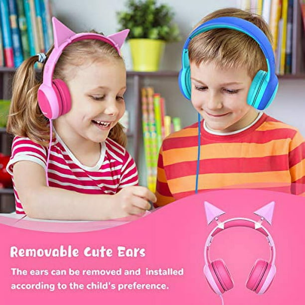 gorsun Kids Headphones with Limited Volume Children s Headphone Over Ear Toddler Headphones for Boys and Girls Wired Headset Earphones for Children