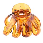 Large for Thick Hair Updo Tool Jaw Grip Folding Clip Brown