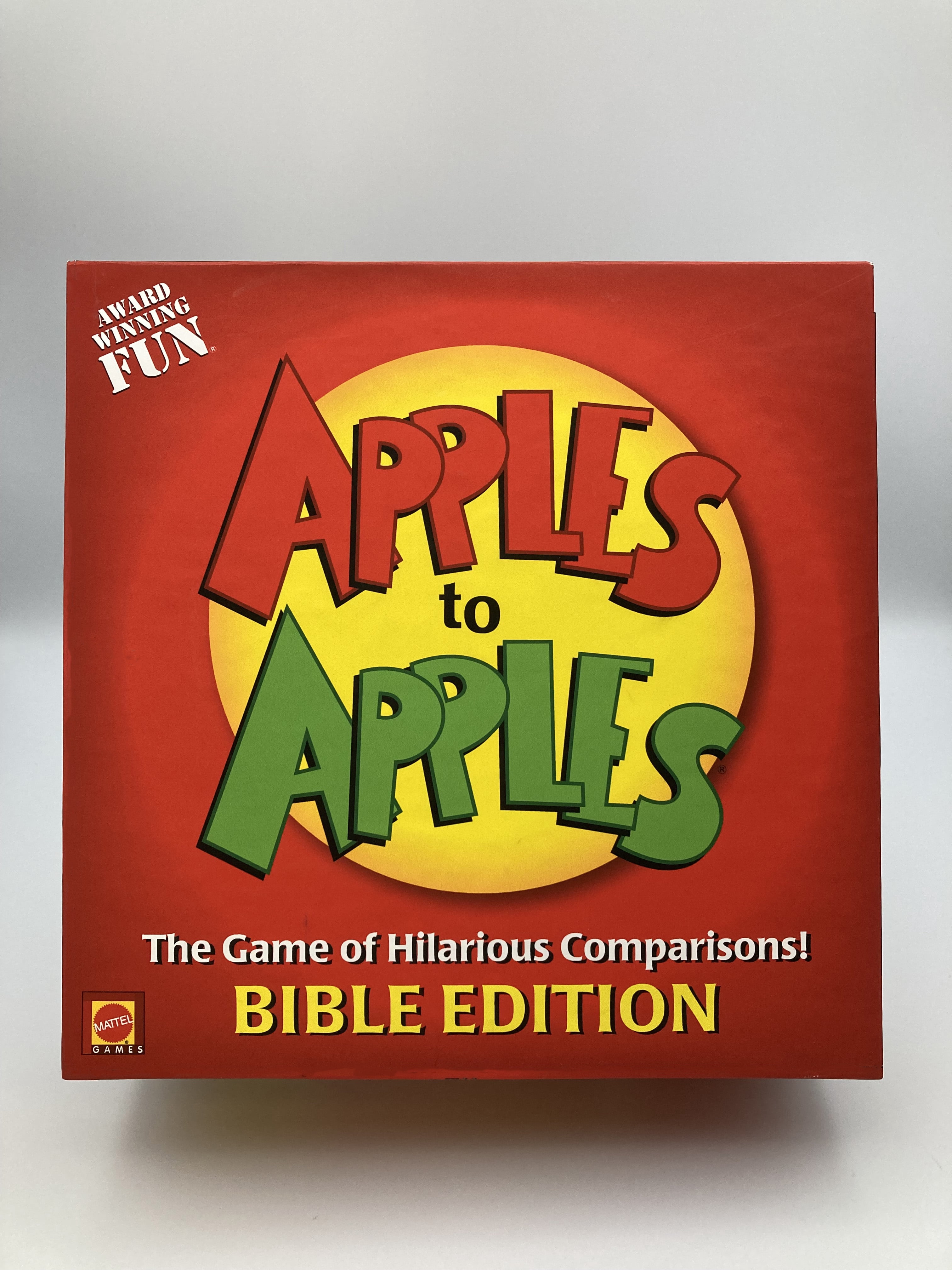Apples to Apples: Bible Edition