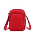 thumbnail image 3 of Bolso de hombro informal para teléfono móvil para mujer, ligero, tipo bandolera, de nailon, de gran capacidad, 3 of 6