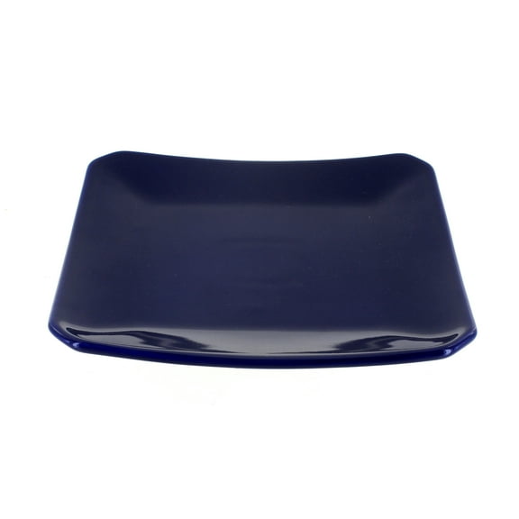 Blue Rose Polish Pottery Cobalt Square Dessert Plate