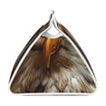 thumbnail image 3 of Lsque Funny Bald Eagle Printed Long Tissue Box Cover Holder, Facial Paper Organizer Dispenser,Triangle with Bottom Belt, PVC Leather Decorative Organizer, 3 of 9