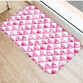thumbnail image 5 of Colorful Geometric Abstract Doormat Non-Slip Printed Soft Flannel Carpet Decor Nordic style Floor Door Mat for Hallway, 5 of 6