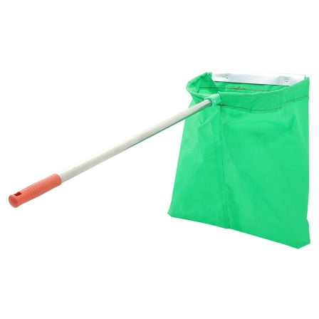 MOKKHNB Heavy Duty Outdoor Dustpan Trash Picking Dustpan Green Stainless Steel 1Set