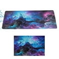 thumbnail image 4 of EASTIN Extended Gaming Mouse Pad XXL Large Big Computer Keyboard Mouse Mat Desk Pad With Non-Slip Base And Stitched Edge For Home Office Gaming Work Galaxy Print, 4 of 11
