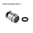 thumbnail image 3 of maskred Brass Extender Adapter Aerator Water Saving Filter Bidet Nozzle Kitchen Home Improvement Daily Tools Hardware 22mm, 3 of 6