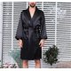 thumbnail image 1 of Mens Satin Silk Luxury Pajamas Kimono Bathrobe Robe Dressing Gown Pjs Loungewear, 1 of 4